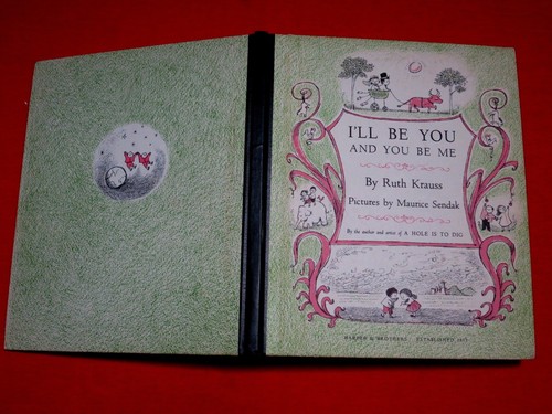 ~ I'LL BE YOU AND YOU BE ME ~ 1954 / RUTH KRAUSS / 1ST. ED. / 1ST. PRINT - Picture 3 of 12