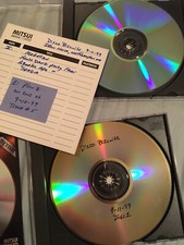 2 Vintage Music Discs, clear jewel cases, repurpose Arts  Crafts parts, Disco