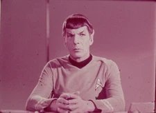 Star Trek TOS 35mm Film Clip Obsession SPOCK Leonard Nimoy 2.13.39