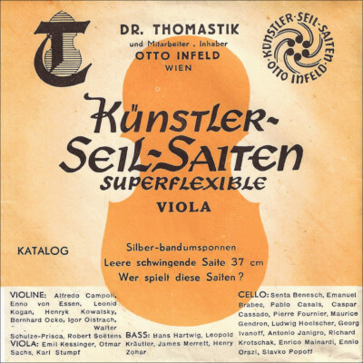 Thomastik Infeld Viola superflexible Einzelsaiten - kostenloser Versand UK