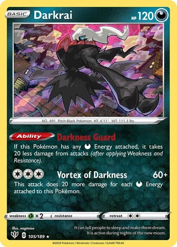 Darkrai 105/189 Deck Exclusives