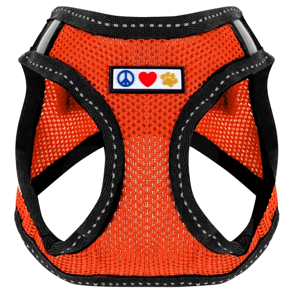 Dog Harness Mesh Vest Harness Reflective Puppy Harness & Cat Harness Adjustable