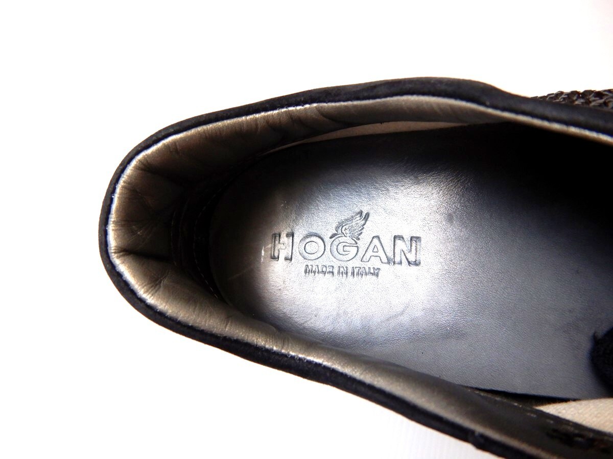 Hogan 'Interactive' 9KE Women's Designer Black Le… - image 7