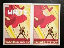 White #2 - David Brame Variant Set - Trade Dress + Virgin - 2021 Black Mask