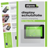 2X Schutzfolie FüR Odys Uno X 8 Matt Displayschutzfolie Folie Dipos Displayfolie