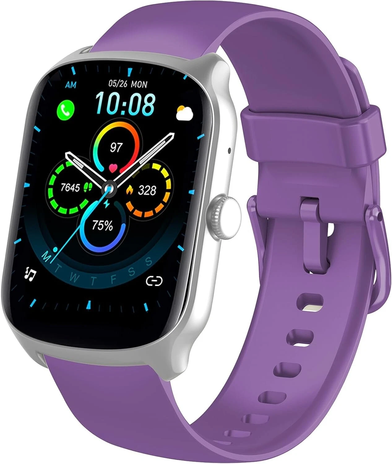 STECEi Smartwatch Men Women, Fitness Tracker iOS/Android, HD