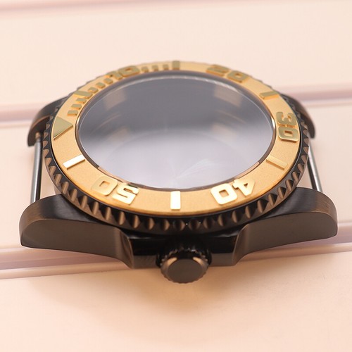 40mm Edelstahl Uhrengehäuse Saphirglas für Seiko NH35 NH36 2824 Uhrwerk - Bild 6 von 34