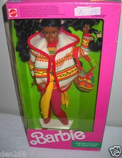 #8680 NRFB Mattel United Colors of Benetton Christie (Barbie) edizione estera