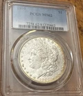 1899 P $1 Morgan Silver Dollar PCGS MS 62 Uncirculated