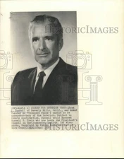1970 Press Photo President Nixon's new Undersecretary of Interior Fred Russell.