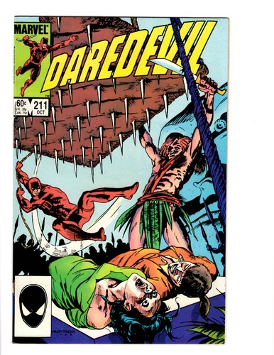 DAREDEVIL #211 - OCTOBER 1984 - HIGH GRADE - NM - 1st APPEARANCE OF THE "VIKAH"