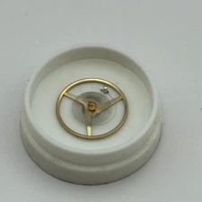 Peseux 7040 Balance Wheel Complete And Spring 1681 M Watch Parts NOS