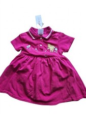Vintage Winnie The Pooh Disney Store Embroidered Dress 12-18 months NWT