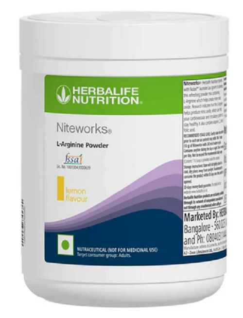 ナイトワークス　ハーバライフ Herbalife Niteworks Lemon Flavor L-Arginine Supplement Powder