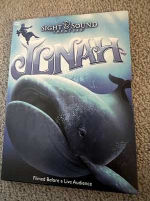 Jonah DVD Sight & Sound Theaters Live Musical 2013 OOP Rare Religious