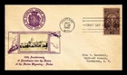 DR JIM STAMPS US COVER WYOMING 50TH ANNIVERSARY FDC SCOTT 897 CROSBY PHOTO