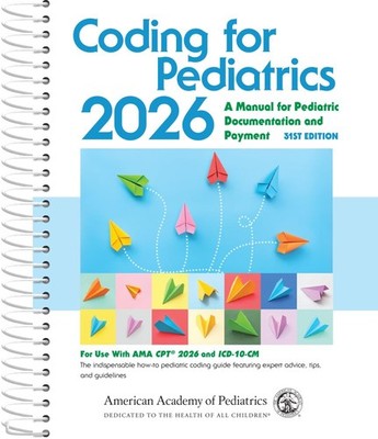 CODING FOR PEDIATRICS 2026, 31ST EDITION PAPERBACK **NEW**