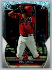 2023 Bowman Chrome #BCP-155 Luis Torres Prospects Mojo Refractor