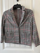 Epic Threads Little  Big Girls Plaid Blazer XS