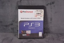 Mortal Kombat vs DC Universe Sony PlayStation 3 PS3 Greatest Hits No Manual
