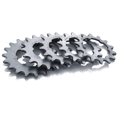 Miche 1/8 Fixed Sprockets with Carrier Track Sprocket Einheitsgröße matt verchro