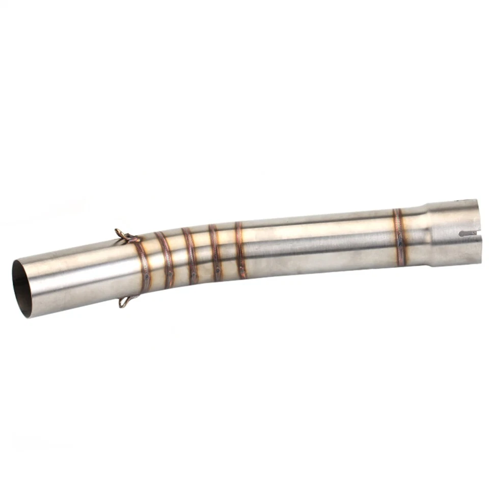 Tubo medio de acero inoxidable de 51 mm para Yamaha YZF R6 1999 2000 2001 2002 2003-2005 Foto 2 de 4