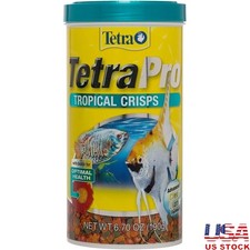 Tropical Fish Food Flakes Immune Support Color Enhancing Clear Water Formula New