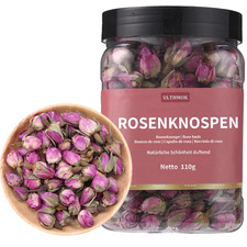 Rosenknospen Getrocknete Rosenknospen Essbar 110G &ndash; Sonnentor Rosenknospen100% R