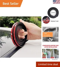 Car Seal Strip Rubber Weather Stripping for Sunroof Windshield Tailgate 16.4ft
