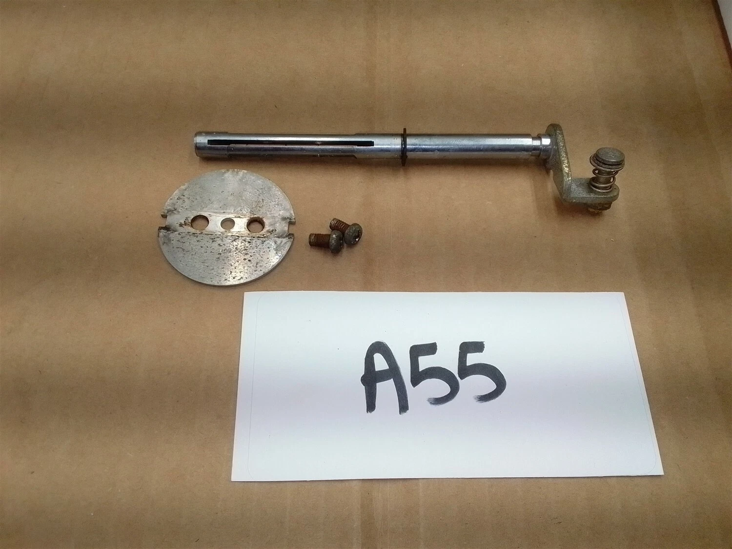 Honda CX500 RIGHT Carburetor Throttle Shaft Butterfly 1978 1979 #A-55