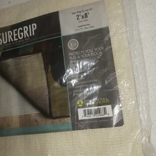 Non-Slip Rug Pad. Oriental Weavers. Suregrip. Rug Size 2’x8’. New
