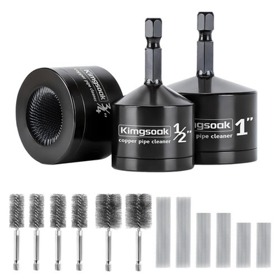 #ad Kimgsoak Copper Pipe Cleaner 1 2quot; 3 4quot; 1quot; Copper Pipe Cleaning Brush for D... $78.11