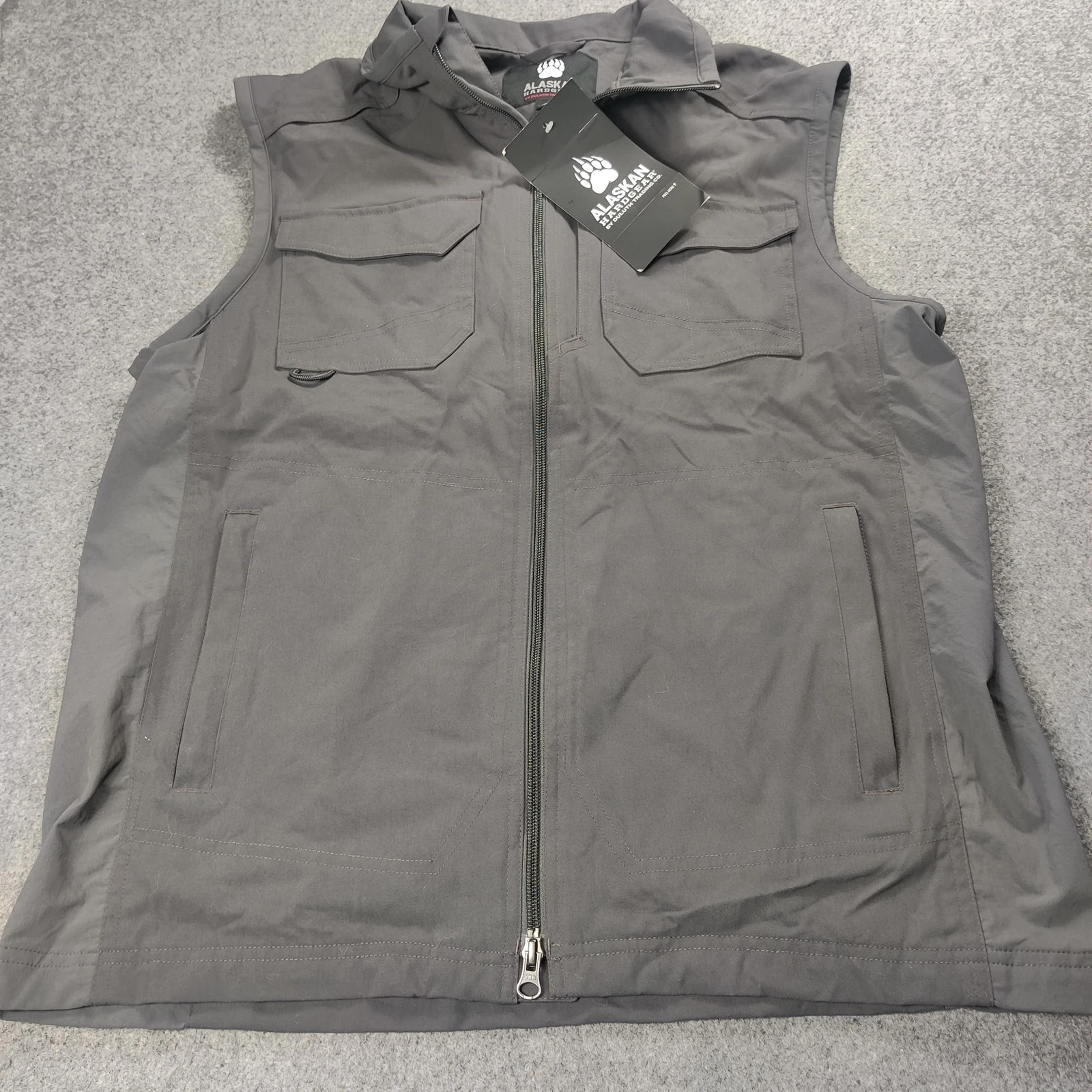Duluth Alaskan Hardgear Vest Men M Gray Quickhatch Lightweight Workwear Outdoors
Opens in a new wind