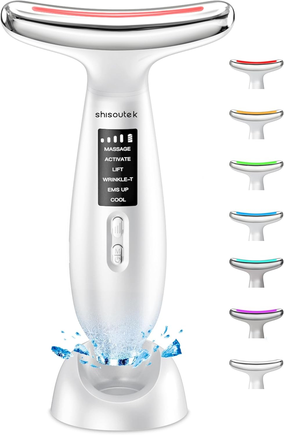 Massaggiatore Viso Lifting Elettrico Antirughe: Dispositivo Di Bellezza a 5℃ Del