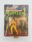 Vintage TMNT April O'Neil 1988 Playmates 10 Back Action Figure NIB New Sealed