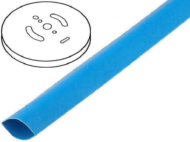 Gaine thermo-rétractable 1.6mm-0.8mm pour isoler et organiser les circuits bleus