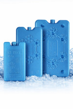 2x Slim Freezer Ice Packs Reusable Cooling Blocks for Picnic Cooler Bag Lunch