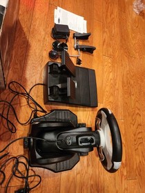 Concept 4 Racing Wheel Driving Wheel & Foot Pedal (Sega Dreamcast) Complete CIB