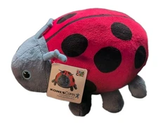 Plush Ladybug Kohls Cares Eric Carle Book Very Grouchy 13”x11”x5” in 2010 NWT