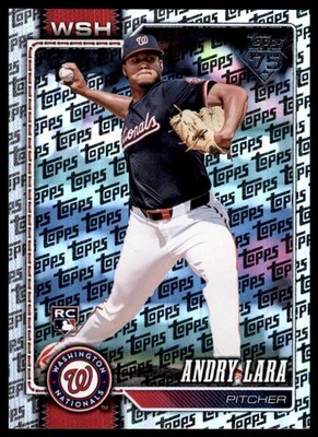 2026 Topps #36 Andry Lara Topps Foil Pattern