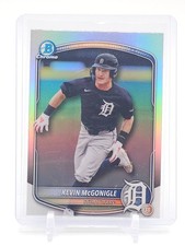 KEVIN MCGONIGLE 2025 BOWMAN CHROME REFRACTOR #BDC-59 DETROIT TIGERS Q0208