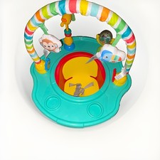 Bright Starts Infant Floor Seat Activity Center w/ Attached Toy Arch, Multicolor
