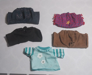 Lot Of( 5) Brown Cords, Blue And Black Jeans. Starfly Pants. Cute Blouse NoCodes