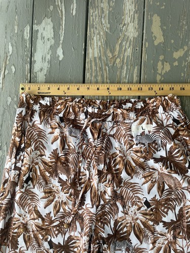 Jane + Delancey Womens Pants Pockets Bohemian Large Elastic Waist Lightweight - Picture 8 of 10