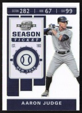 2020 Panini Chronicles Contenders Optic Holo Prizm Aaron Judge #8 BB2