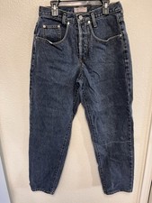 Vintage Guess By Georges Marciano High Waist Taper Mom Jean 28 90s Style Med
