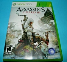 Assassin's Creed 3 XBOX 360 Game Complete CIB!