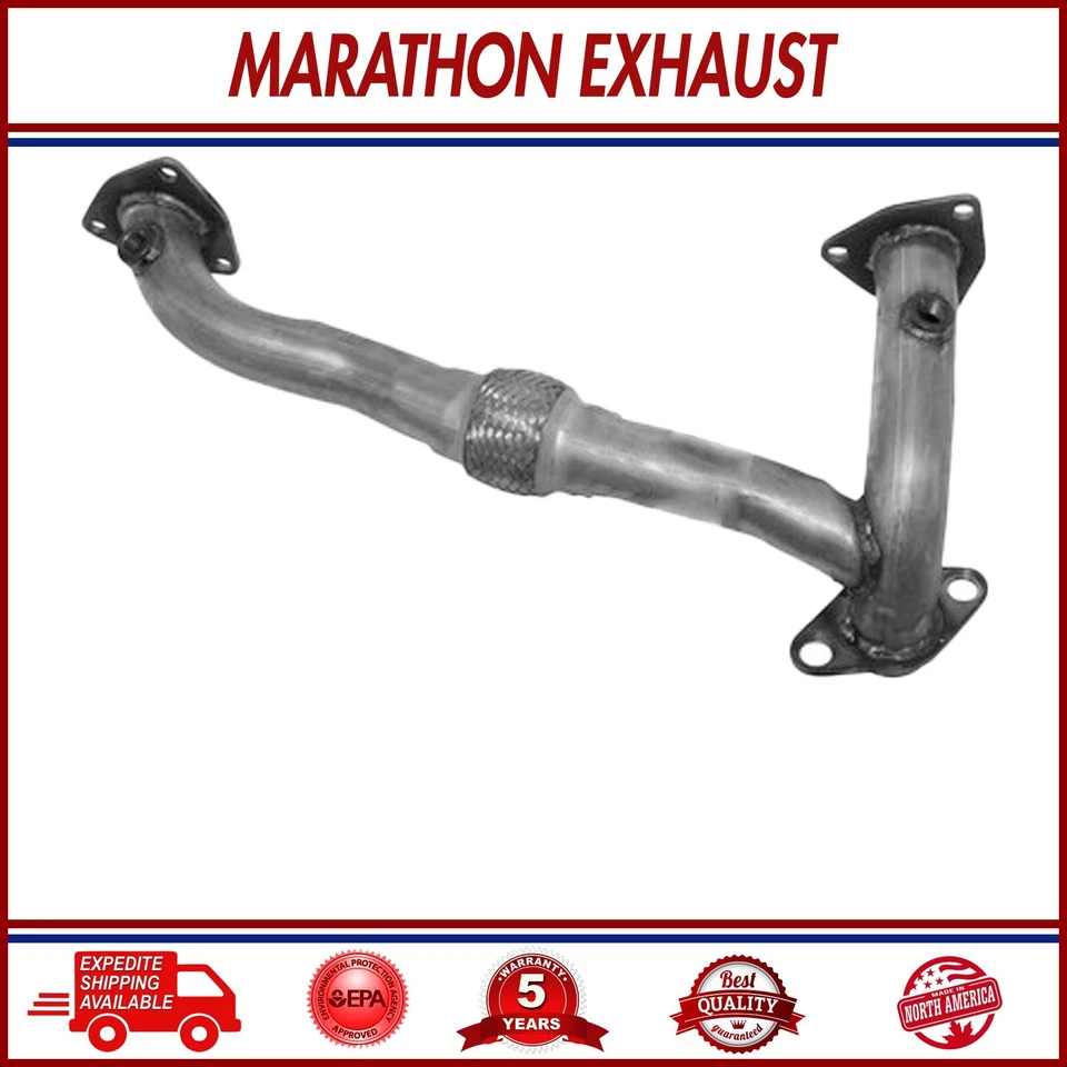 Tubo de escape delantero compatible con: ChevroletTracker 2001-2004| Suzuki GrandVitara 1999-2005 2,5 L Foto 4 de 4
