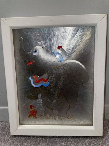 Walt Disney Productions Dumbo The Elephant Silver Reflective Lenticular Print - Picture 2 of 8