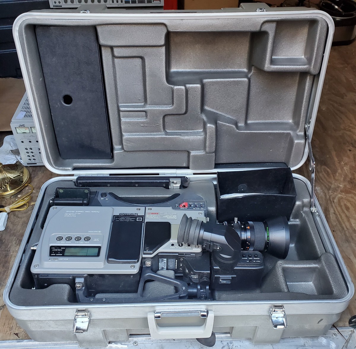 Panasonic AG-7450 Portable Video Cassette Recorder W/Lens | eBay